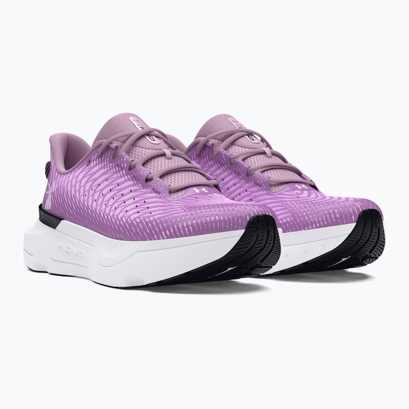 Under Armour Infinite Pro scarpe da corsa donna viola ace/nero/bianco 8
