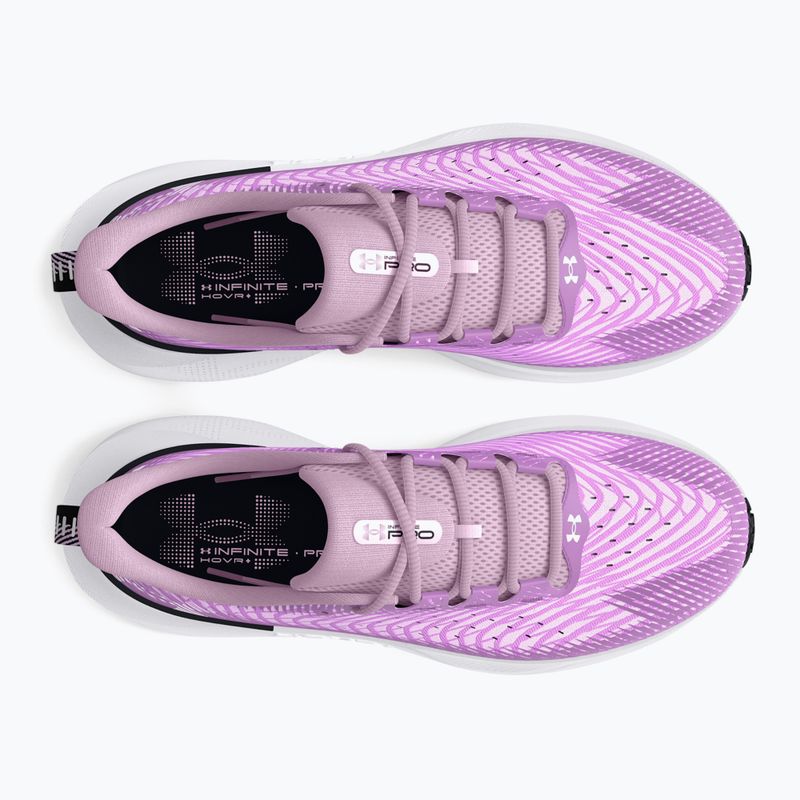 Under Armour Infinite Pro scarpe da corsa donna viola ace/nero/bianco 11