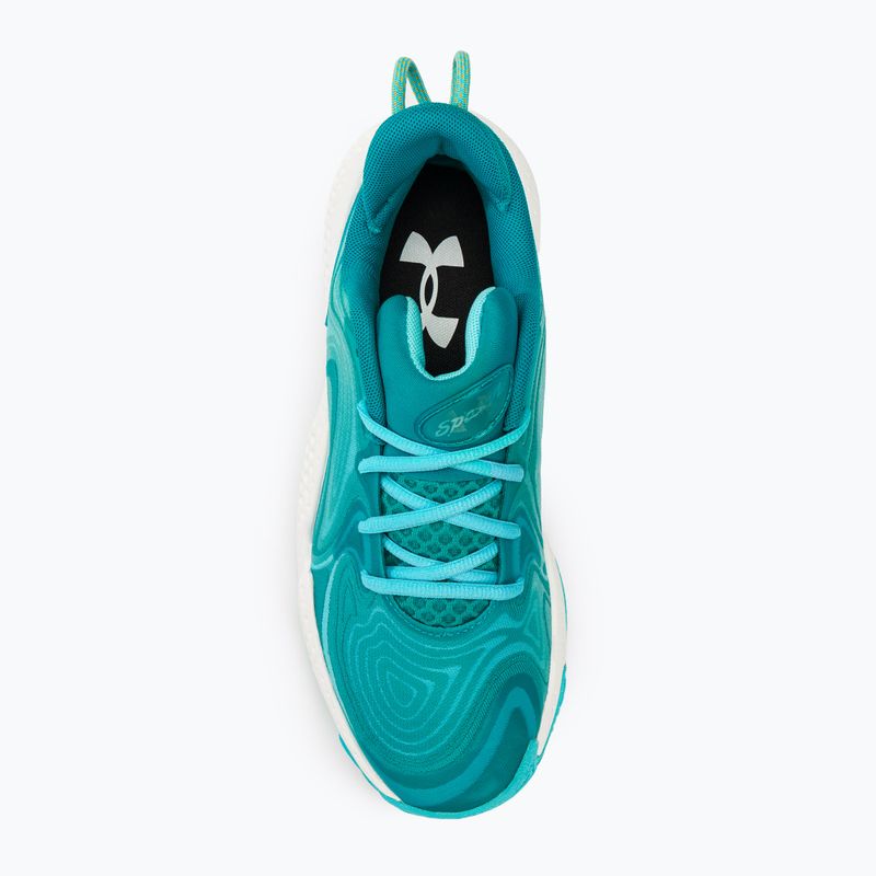 Under Armour Spawn 6 circuito scarpe da basket blu/cielo/bianco 5