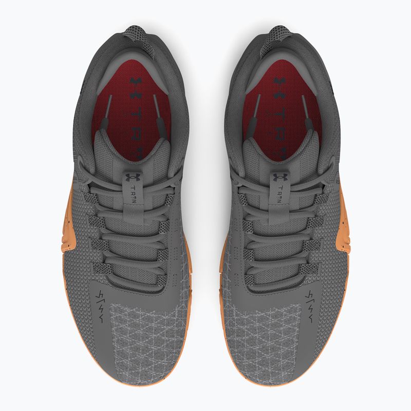 Under Armour TriBase Reign 6 scarpe da ginnastica da uomo castlerock/grigio titanio/nero 11