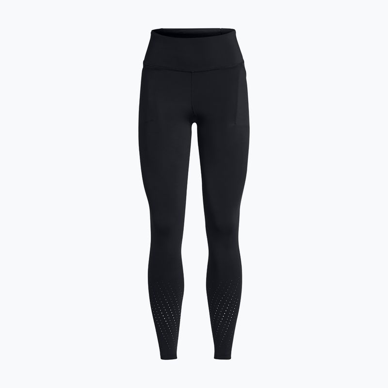 Leggings da corsa Under Armou Launch Elite nero/riflettente per donna