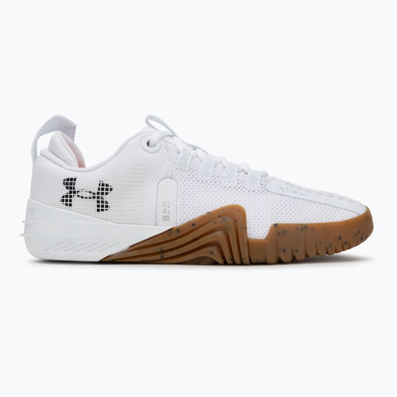 Scarpe da allenamento da uomo Under Armour TriBase Reign 6 bianco/grigio distante/nero 2