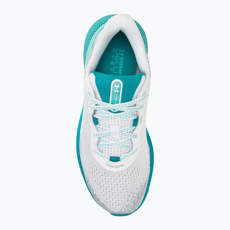 Under Armour scarpe da corsa da donna Hovr Turbulence 2 bianco/bianco/circuit teal 5