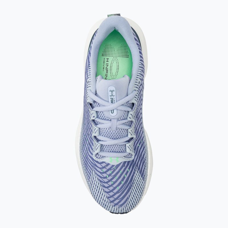Scarpe da corsa da donna Under Armour Infinite Pro celeste/starlight/matrix green 5
