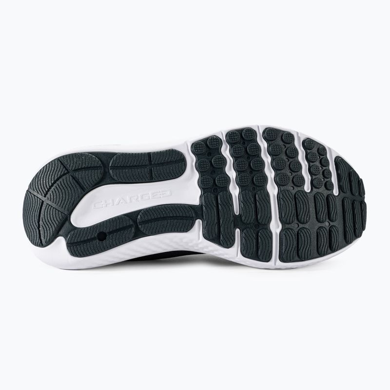 Under Armour Charged Surge 4 nero/antracite/bianco scarpe da corsa da donna 6