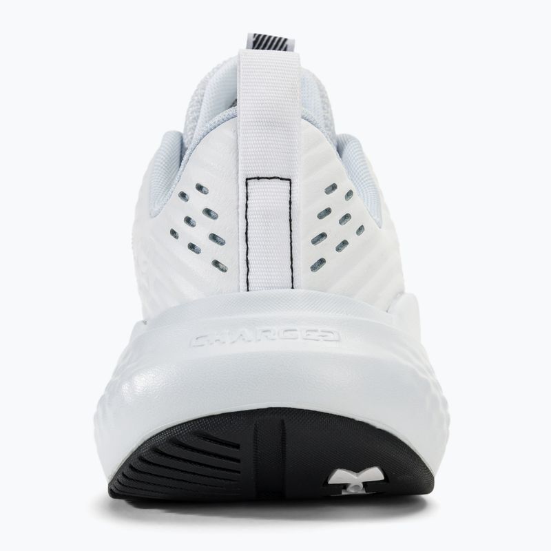 Under Armour Charged Commit TR 4 bianco/grigio resistente/nero scarpe da allenamento da donna 6