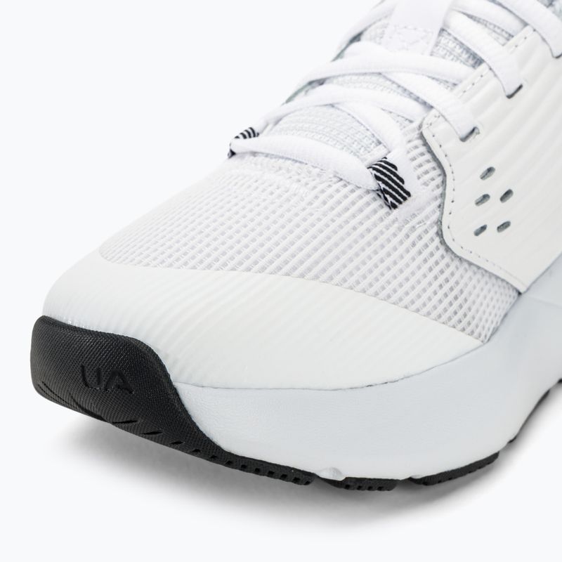 Under Armour Charged Commit TR 4 bianco/grigio resistente/nero scarpe da allenamento da donna 7