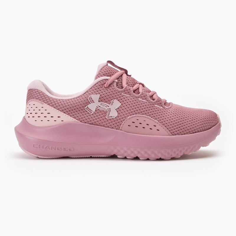 Under Armour Charged Surge 4 scarpe da corsa da donna elisir rosa/prime pink/elisir rosa 2