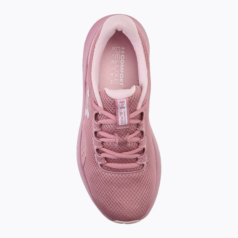 Under Armour Charged Surge 4 scarpe da corsa da donna elisir rosa/prime pink/elisir rosa 5