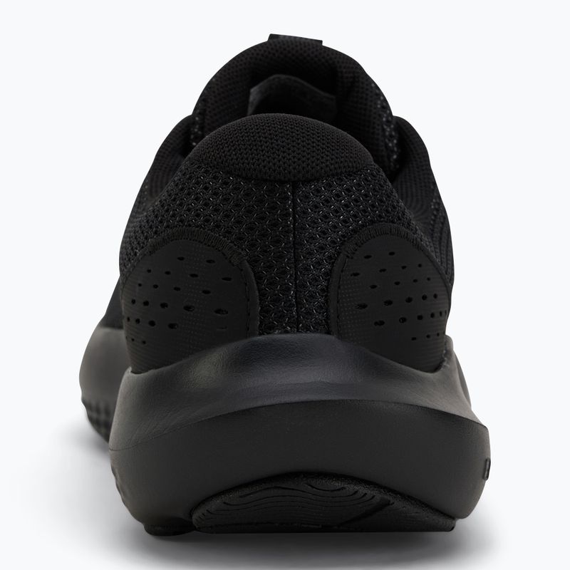 Under Armour Charged Surge 4 scarpe da corsa da donna nero/nero/nero 6