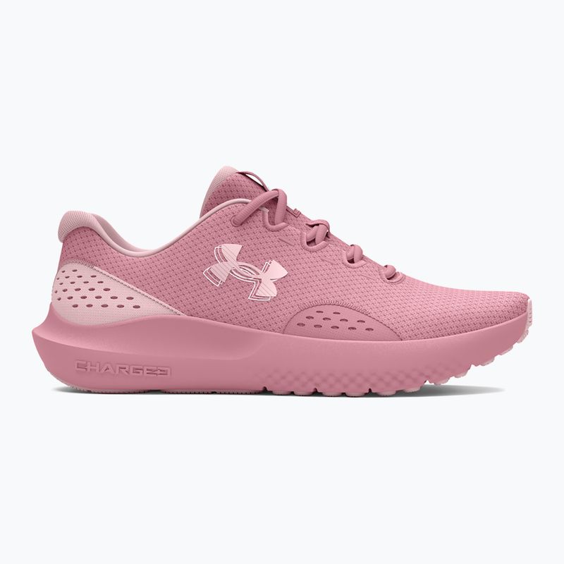 Under Armour Charged Surge 4 scarpe da corsa da donna elisir rosa/prime pink/elisir rosa 8