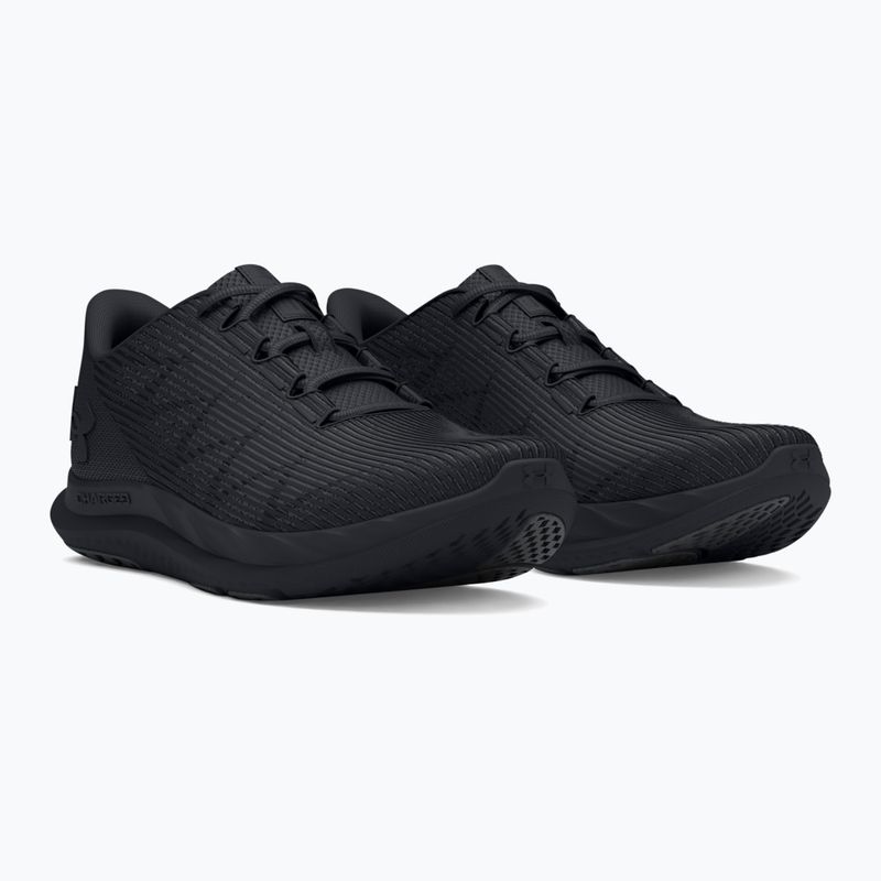 Under Armour Charged Speed Swift scarpe da corsa da uomo nero/nero/nero 7