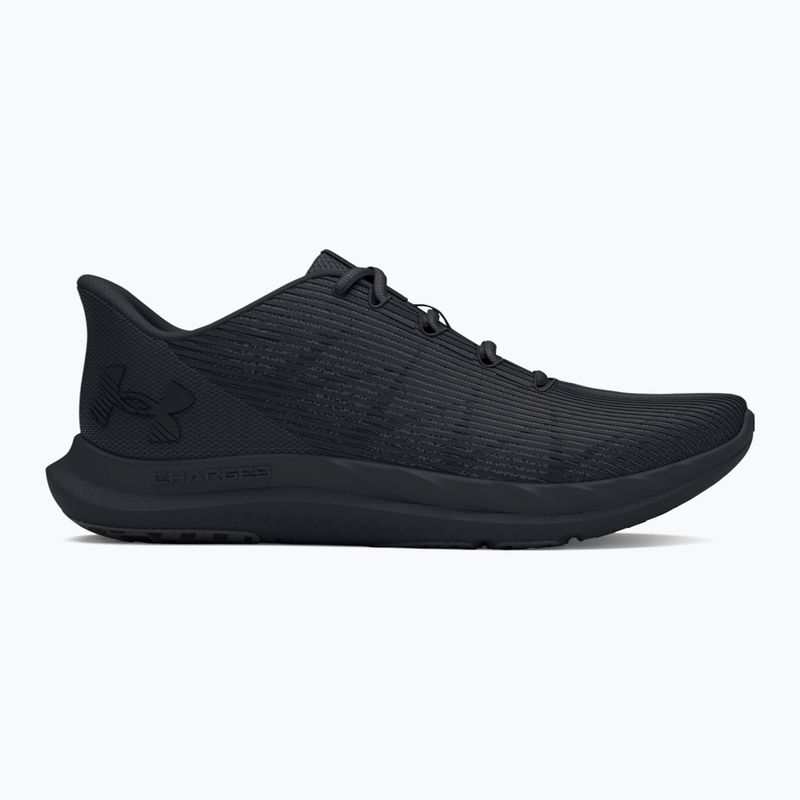 Under Armour Charged Speed Swift scarpe da corsa da uomo nero/nero/nero 8