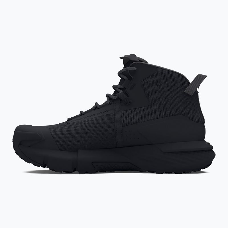 Under Armour Charged Valsetz Mid scarpa tattica da uomo nera/nera/grigia 9