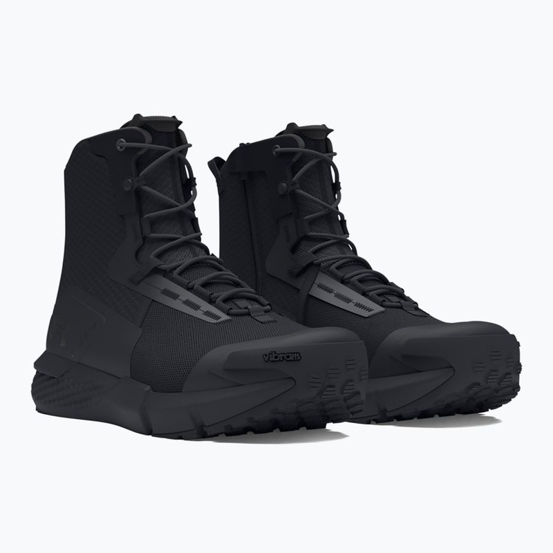 Under Armour Charged Valsetz Zip Uomo, scarpone tattico nero/nero/grigio 10