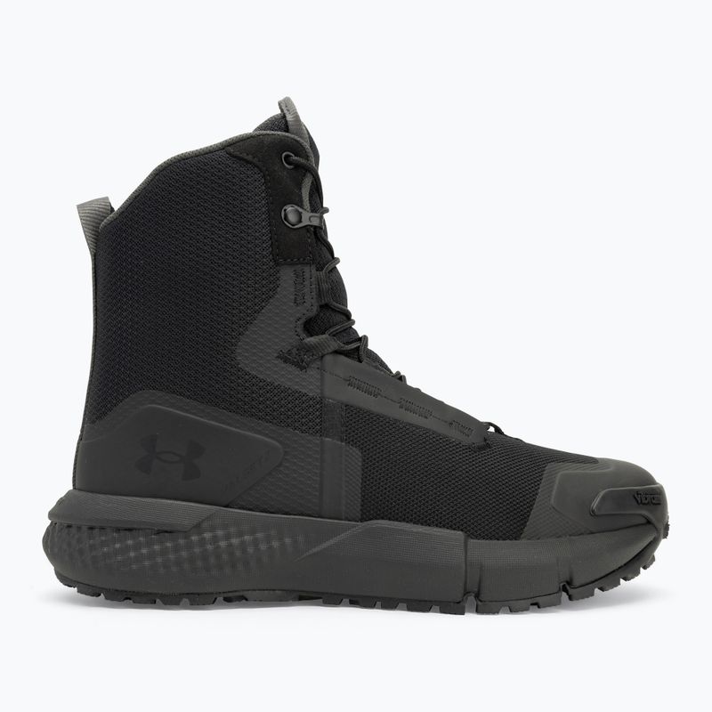 Under Armour Charged Valsetz Zip Uomo, scarpone tattico nero/nero/grigio 2