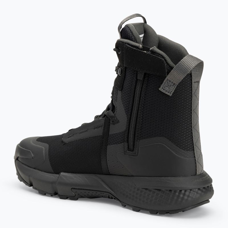 Under Armour Charged Valsetz Zip Uomo, scarpone tattico nero/nero/grigio 3