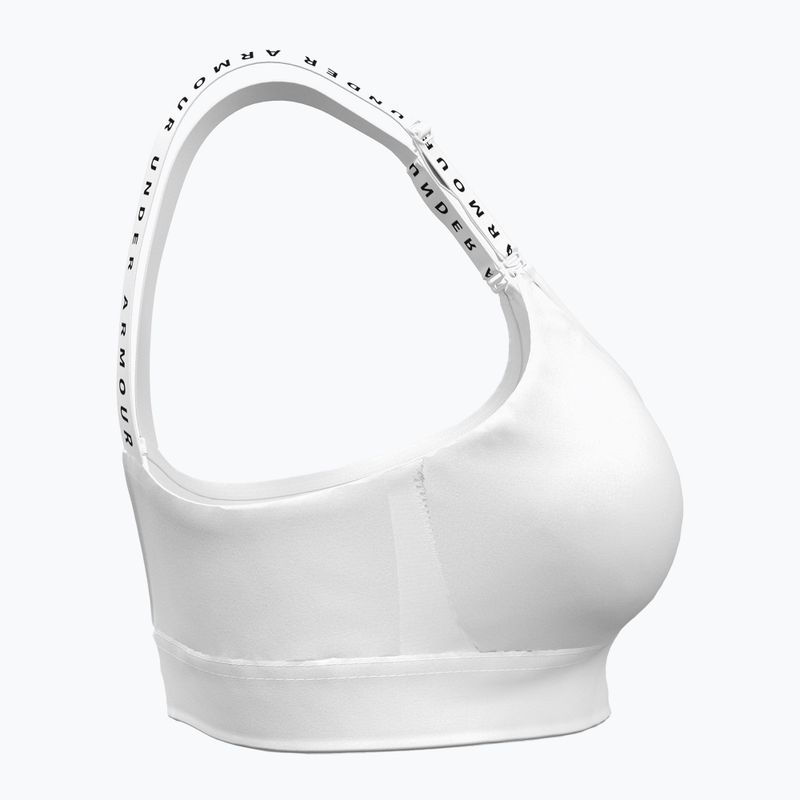 Reggiseno da allenamento Under Armour Infinity Mid bianco/nero 3