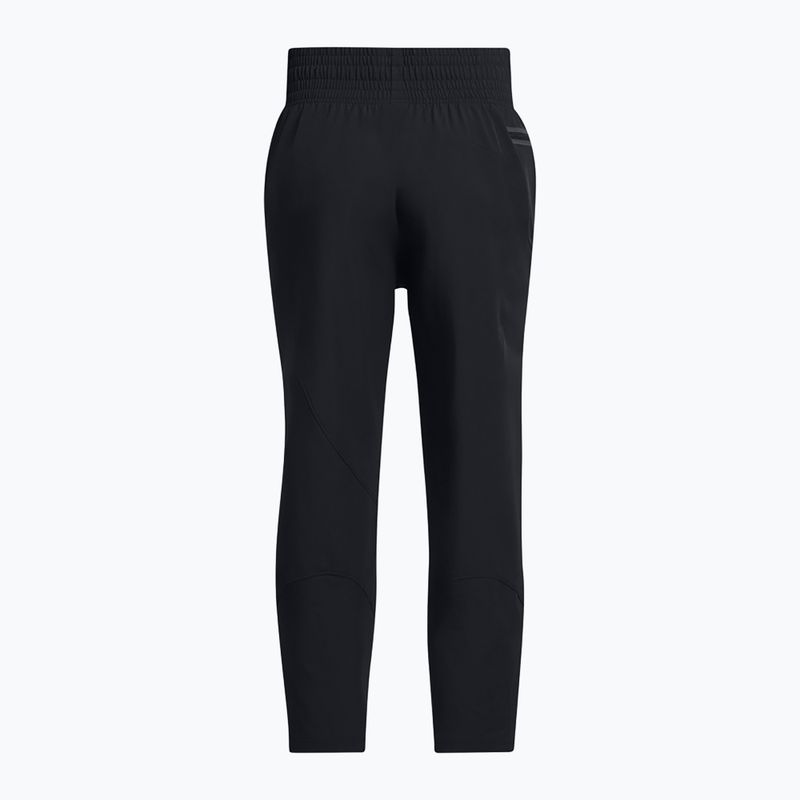 Pantaloni da allenamento da donna Under Armour Unstoppable Ankle nero/nero 2