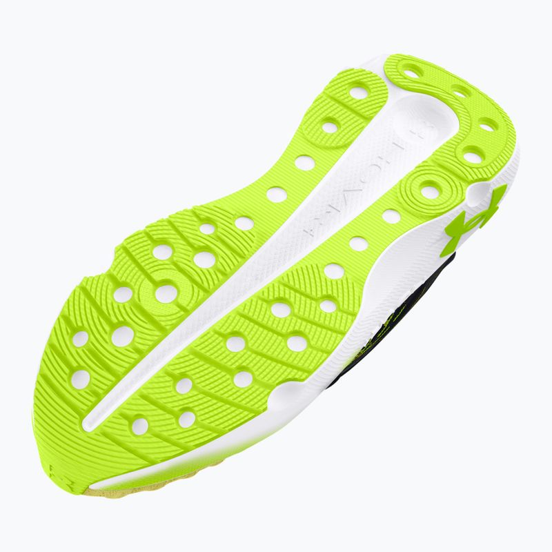 Scarpe da corsa da donna Under Armour Infinite Elite nere/sonic yellow/high vis yellow 10