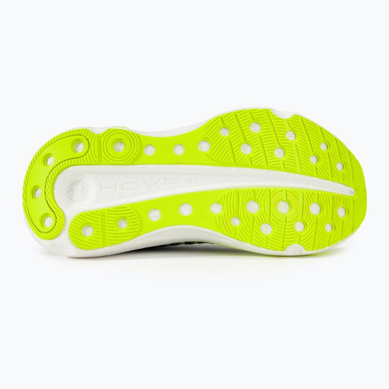 Scarpe da corsa da donna Under Armour Infinite Elite nere/sonic yellow/high vis yellow 4