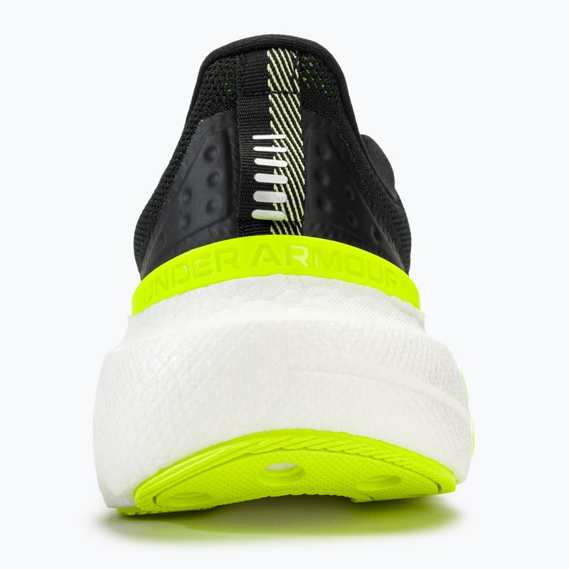 Scarpe da corsa da uomo Under Armour Infinite Elite nere/sonic yellow/high vis yellow 6