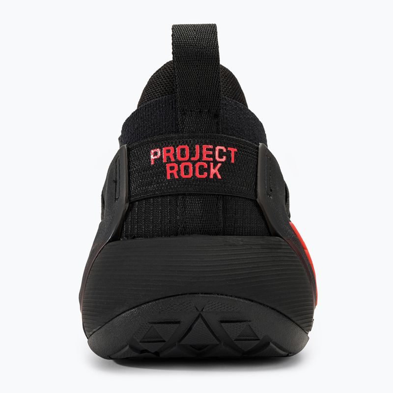 Under Armour Project Rock 6 phoenix fire/nero/phoenix fire scarpe da ginnastica da uomo 6
