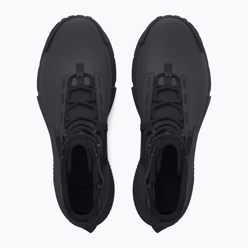 Under Armour Charged Valsetz Waterproof Zip, stivale tattico nero/nero/grigio da uomo 4