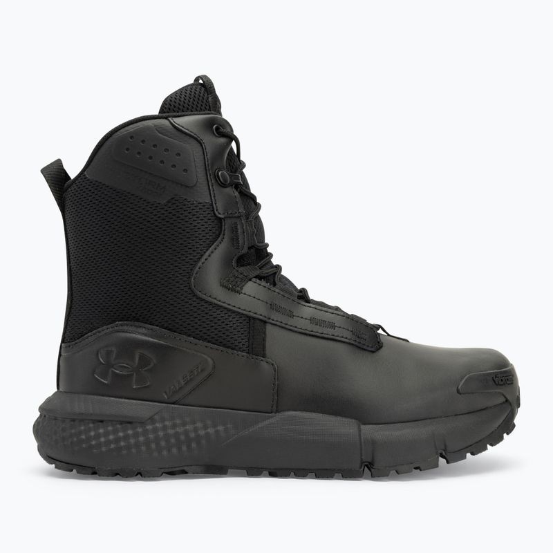 Under Armour Charged Valsetz Waterproof Zip, stivale tattico nero/nero/grigio da uomo 2