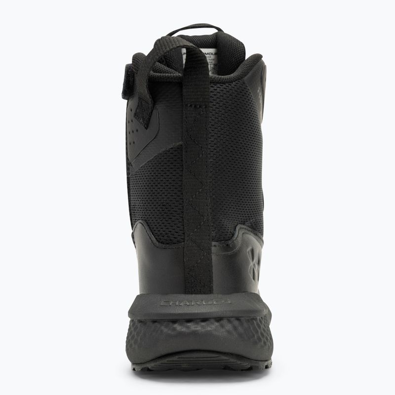 Under Armour Charged Valsetz Waterproof Zip, stivale tattico nero/nero/grigio da uomo 6