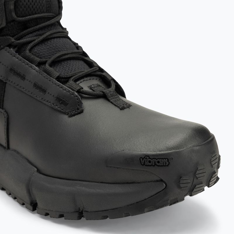 Under Armour Charged Valsetz Waterproof Zip, stivale tattico nero/nero/grigio da uomo 7