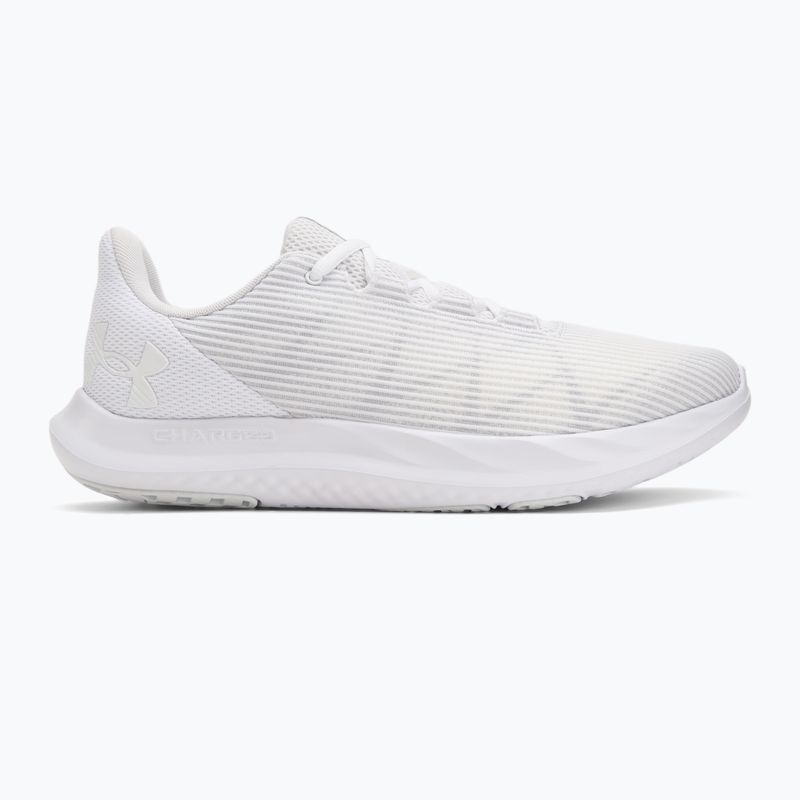 Scarpe da corsa da uomo Under Armour Charged Speed Swift bianco/bianco/bianco 2