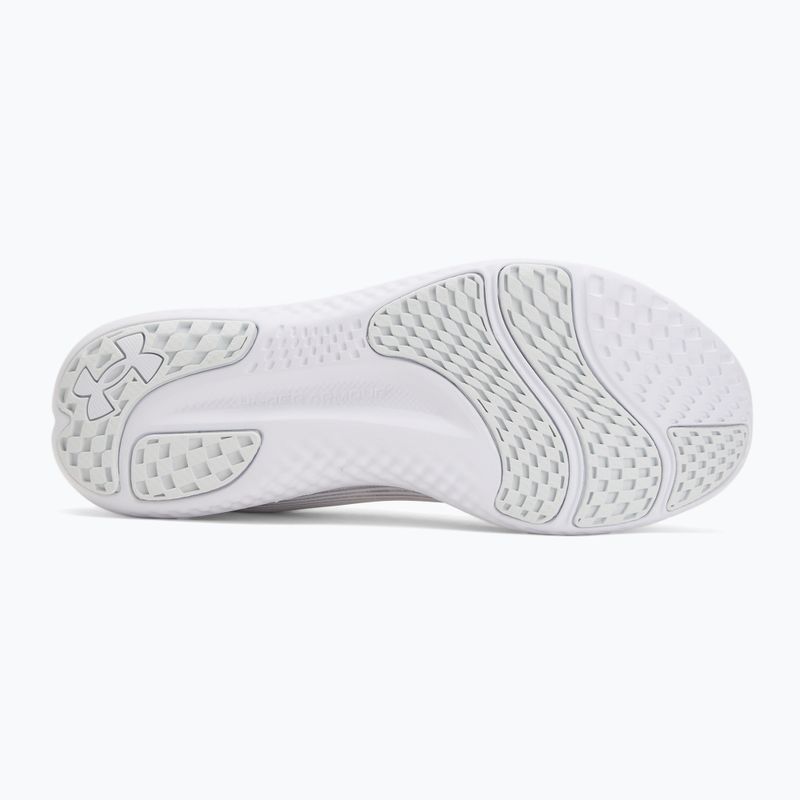 Scarpe da corsa da uomo Under Armour Charged Speed Swift bianco/bianco/bianco 4