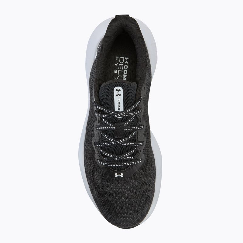 Under Armour Infinite scarpe da corsa da donna nero/nero/bianco 5