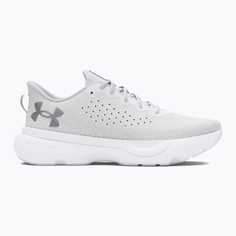 Scarpe da corsa Under Armour Infinite bianco/bianco/argento metallico da donna 9