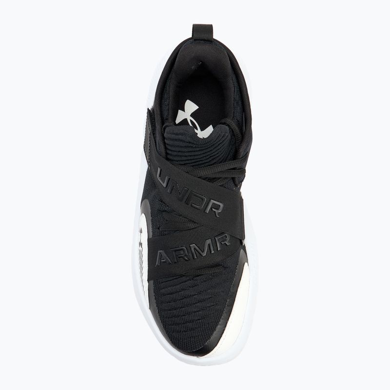 Under Armour Flow Futr X 4 nero/bianco/nero scarpe da basket 5