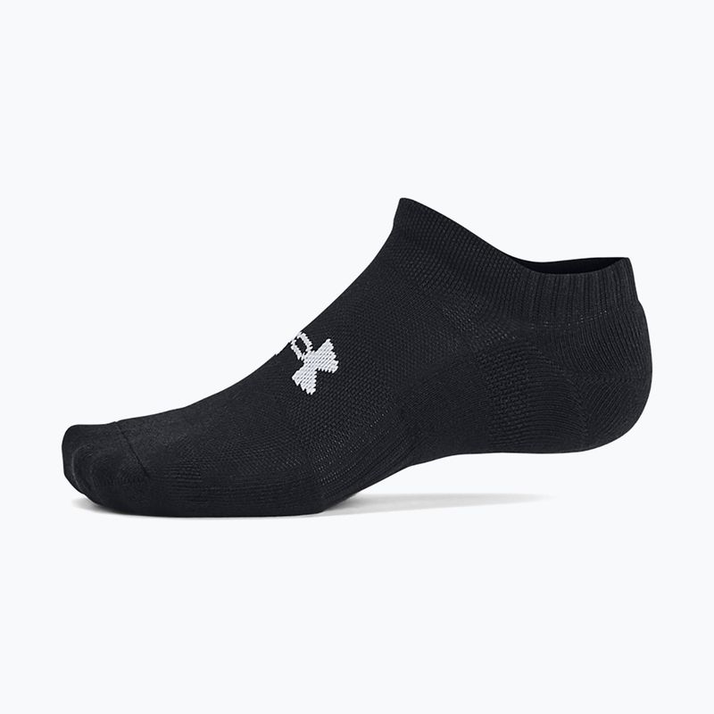 Calzini Under Armour Training Cotton No Show 3 paia nero/nero/bianco 7
