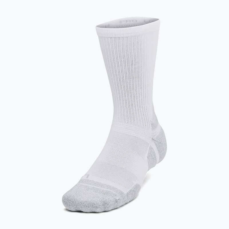 Calze Under Armour Perf Tech Pro 3 Pack Crew white/white/mod gray 2