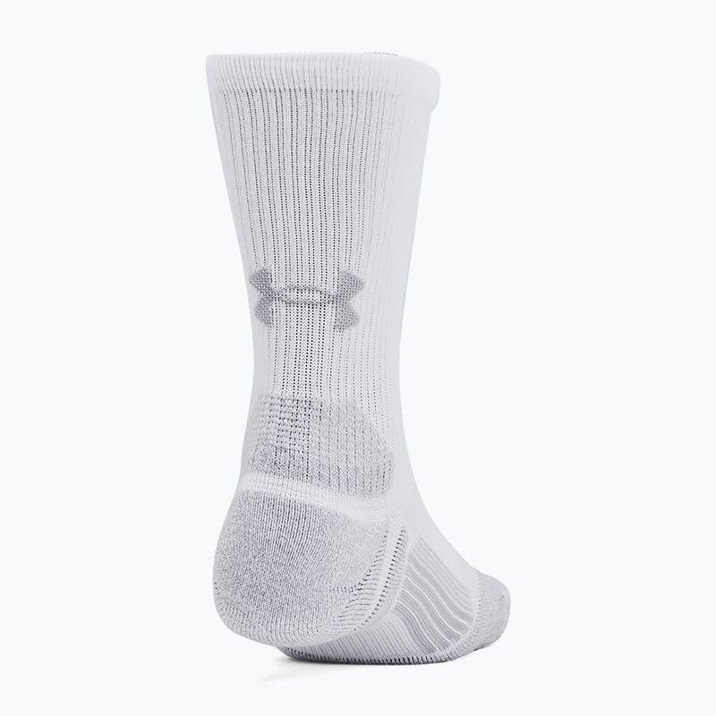 Calze Under Armour Perf Tech Pro 3 Pack Crew white/white/mod gray 3