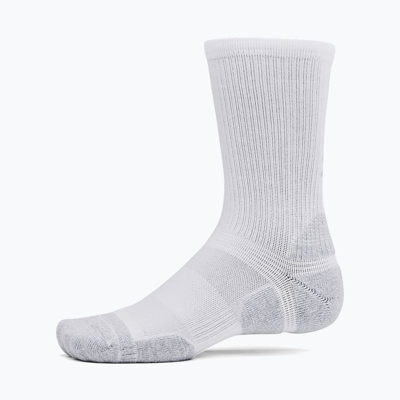 Calze Under Armour Perf Tech Pro 3 Pack Crew white/white/mod gray 4