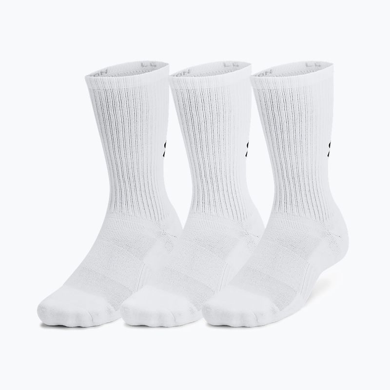 Calze Under Armour Training Cotton Crew 3 paia white/white/black