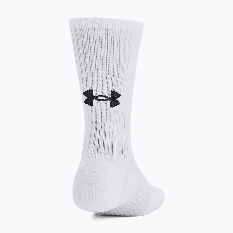 Calze Under Armour Training Cotton Crew 3 paia white/white/black 4