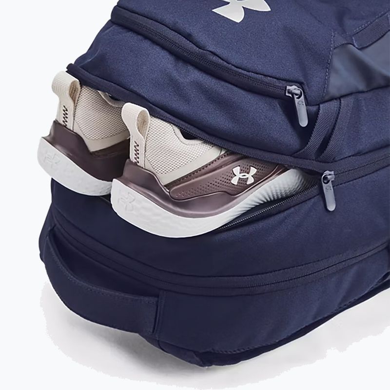 Zaino Under Armour Hustle 6.0 29 l midnight navy/midnight navy/metallic silver 5