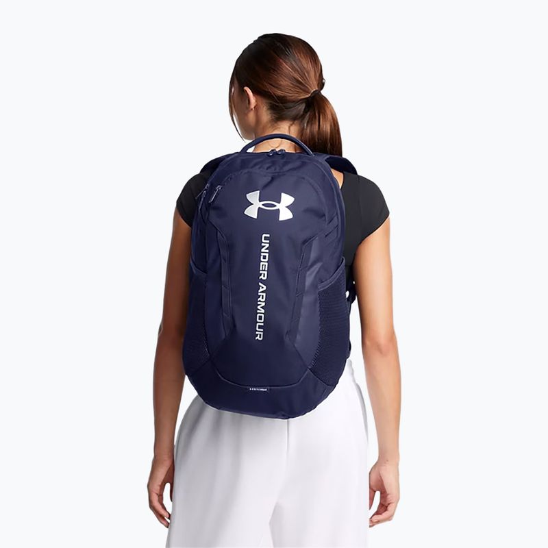 Zaino Under Armour Hustle 6.0 29 l midnight navy/midnight navy/metallic silver 7