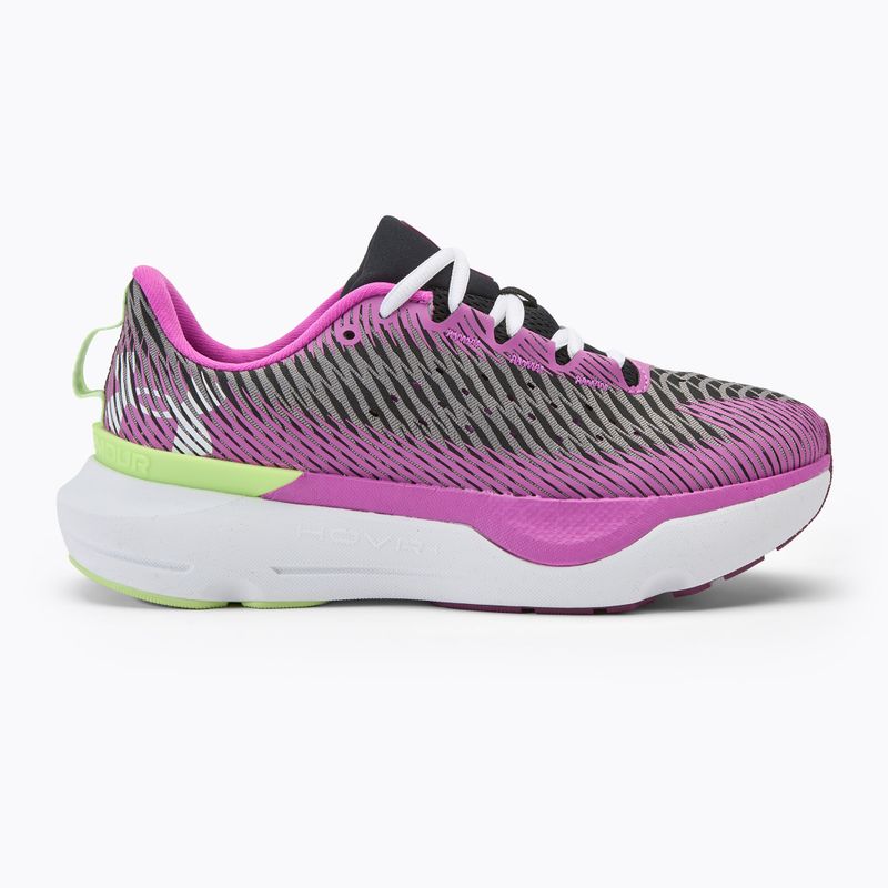 Under Armour Infinite Pro Run Anywhere scarpe da corsa da donna nero/tetra grigio/bianco 2