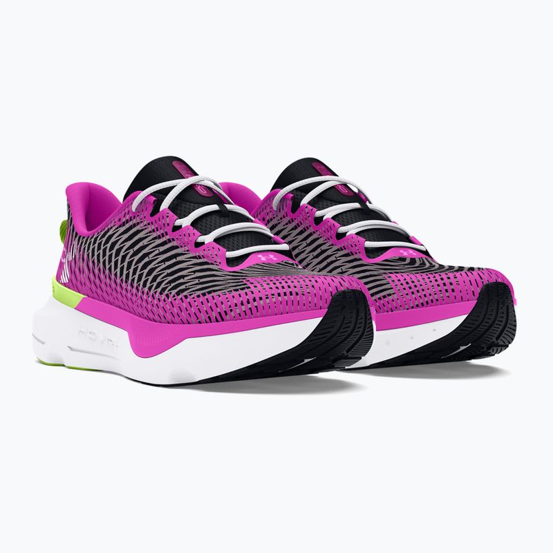 Under Armour Infinite Pro Run Anywhere scarpe da corsa da donna nero/tetra grigio/bianco 8