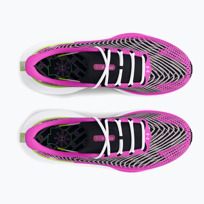 Under Armour Infinite Pro Run Anywhere scarpe da corsa da donna nero/tetra grigio/bianco 11
