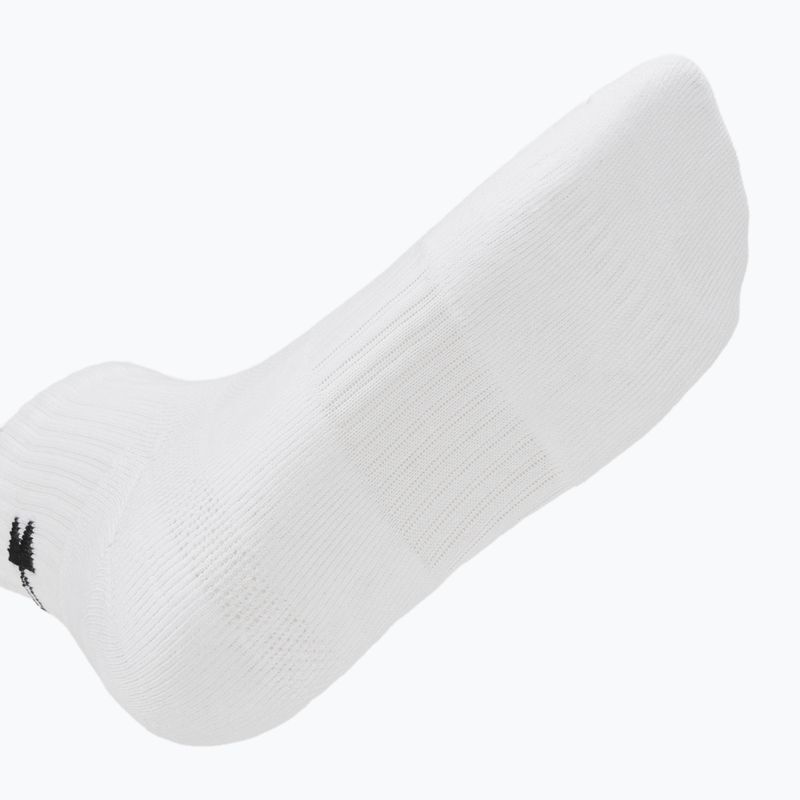 Calzini Under Armour Training Cotton Quarter 3 paia white/white/black 4