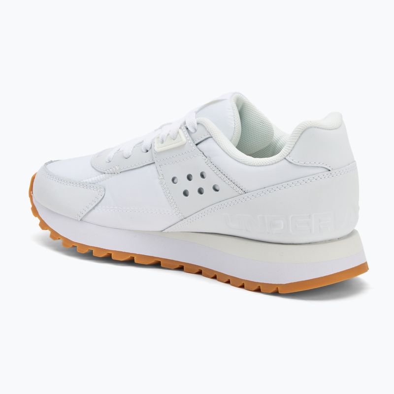 Scarpe da allenamento da donna Under Armour Essential Runner bianco/quarzo bianco/quarzo bianco 3
