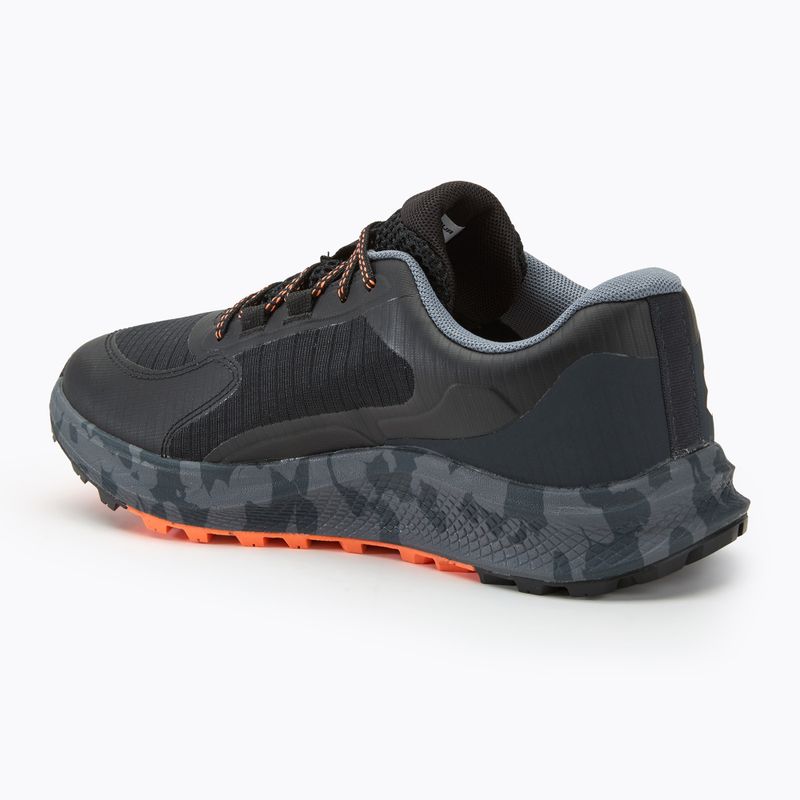 Under Armour Charged Bandit Trail 3, scarpe da corsa da uomo, nero/nero/arancio. 3